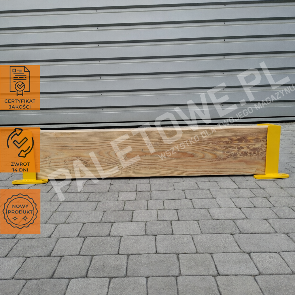 Osłona czołowa regału – 120 cm długości