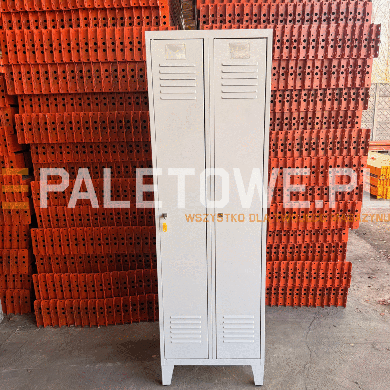 Szafka BHP Pracownicza 2 komorowa 195cm / 60 cm / 48 cm