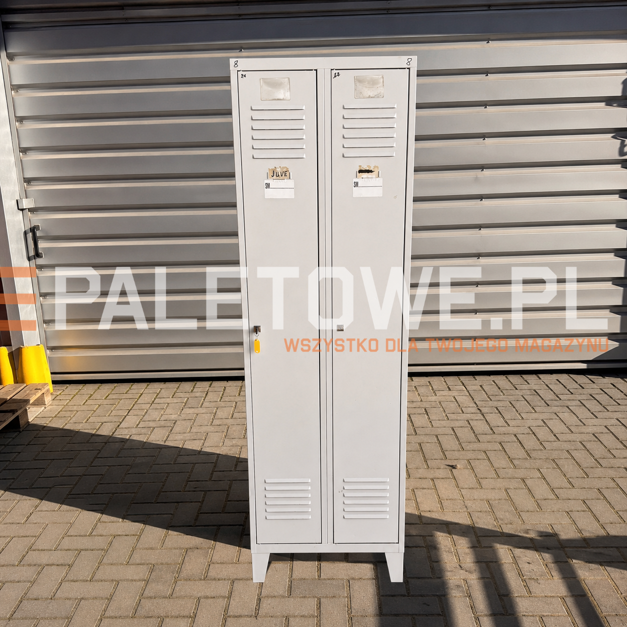 Szafka BHP Pracownicza 2 komorowa 195cm / 60 cm / 48 cm