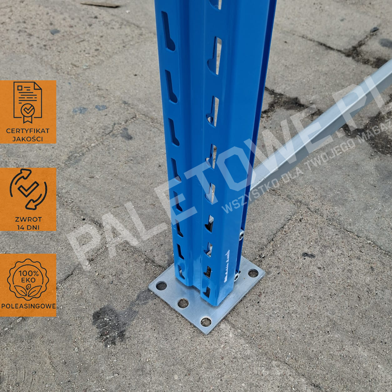 Regał Magazynowy na 12 palet wysokość 270cm długość 360cm Stow - obrazek 3